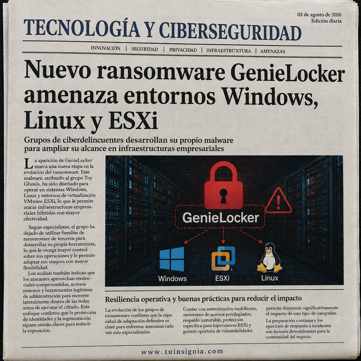 La huella digital que aprovechan los grupos de Ransomware
