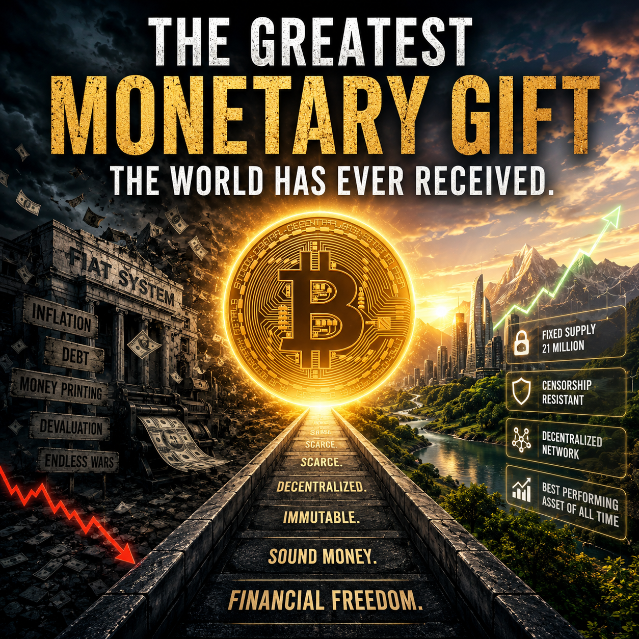 Why Bitcoin is the Greatest Monetary Gift The World Has Ever Received