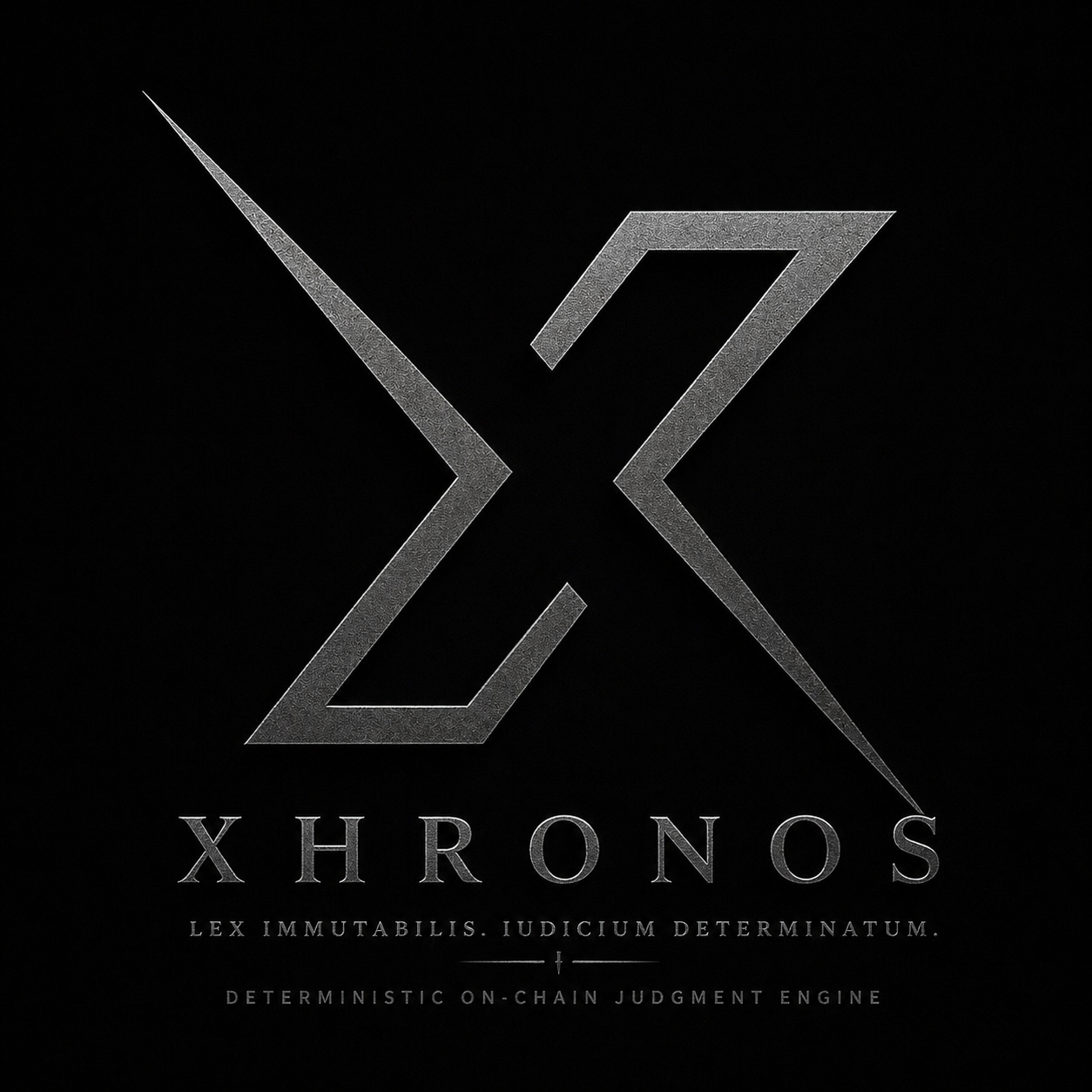 XHRONOS: Deterministic On-Chain Judgment