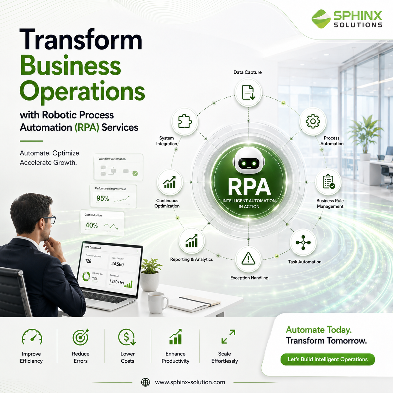Transform Business Operations with Robotic Process Automation (RPA) Services