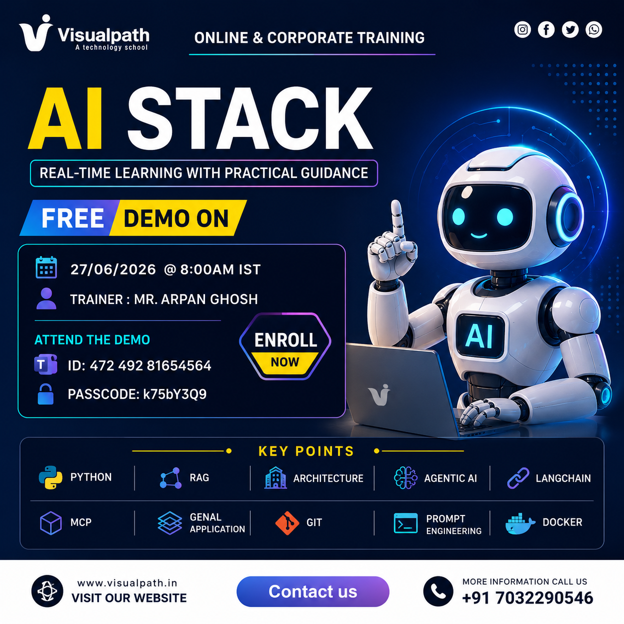 AI Stack Training — Online Free Demo
