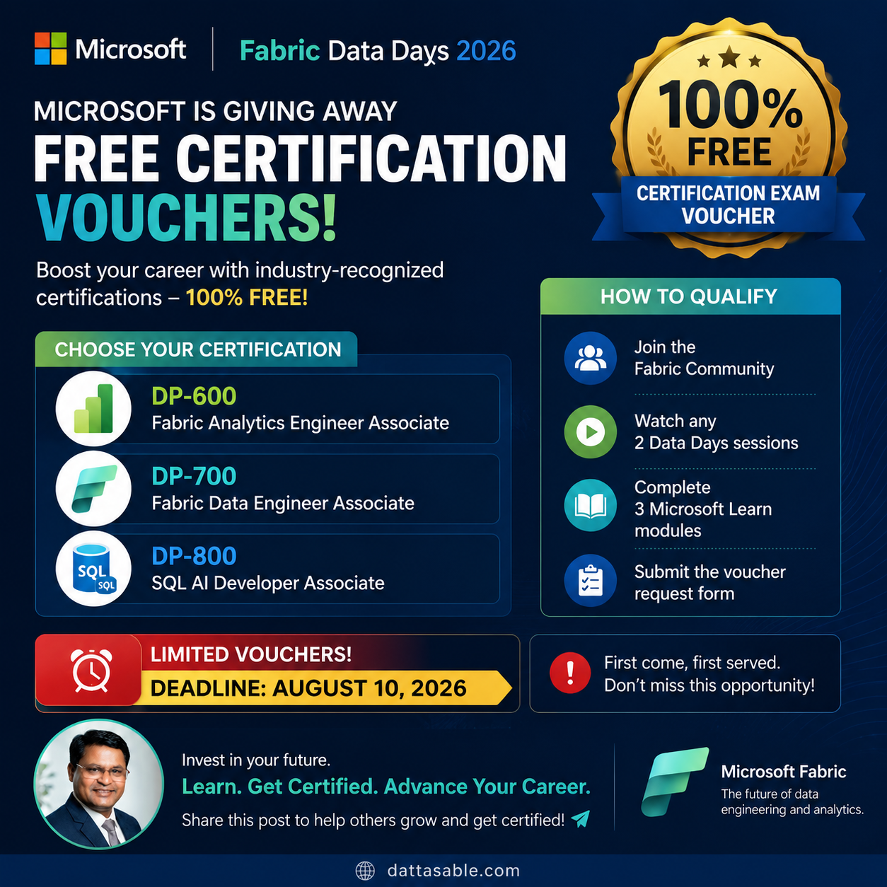 Free Microsoft Certifications for Data Professionals