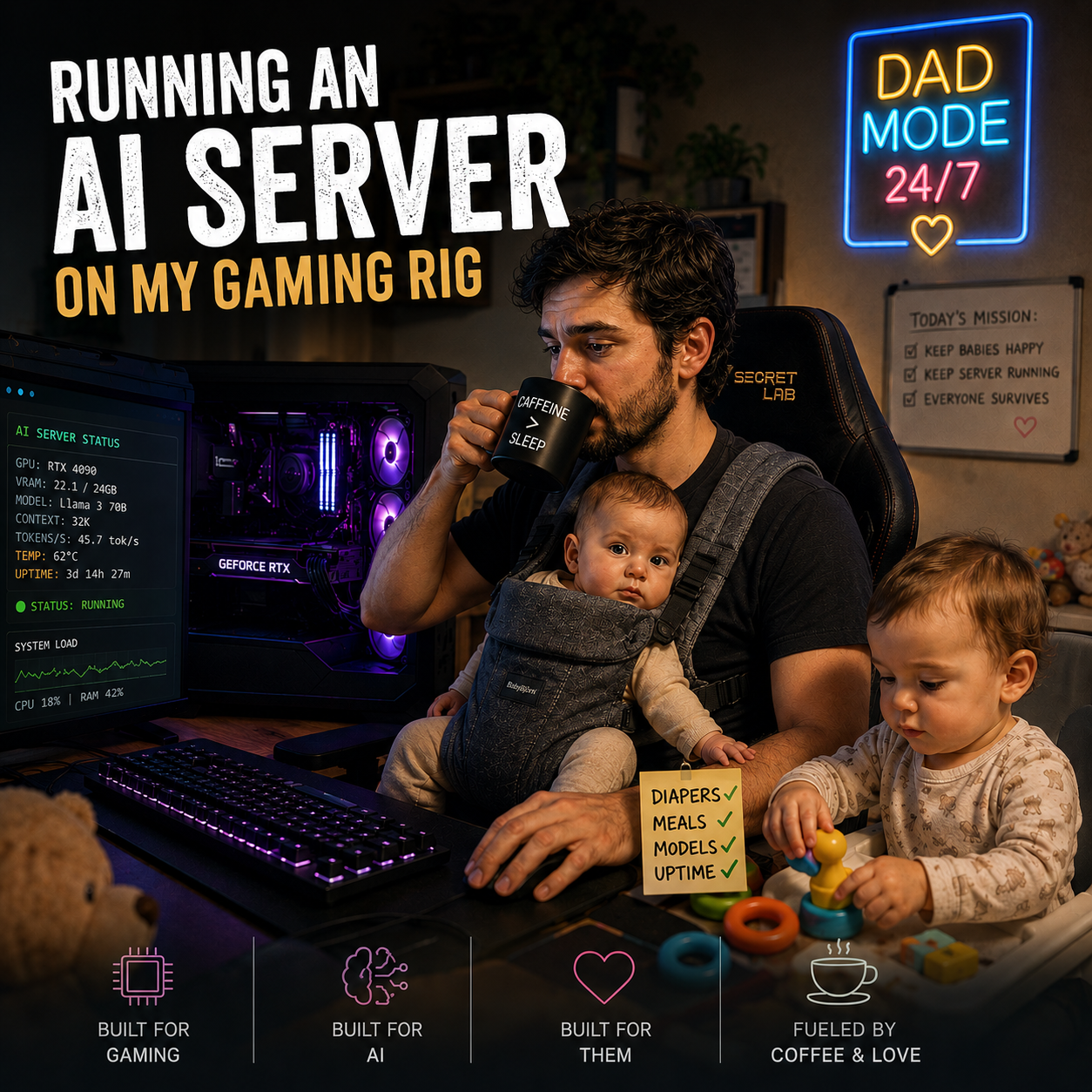 I Built a Local ChatGPT-Killer on a Single RTX 5080. Here’s Everything That Went Wrong (and Right).