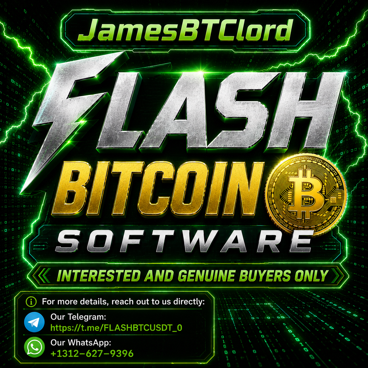 FLASH BITCOIN SENDER ULTIMATE BTC TRANSFER TOOL