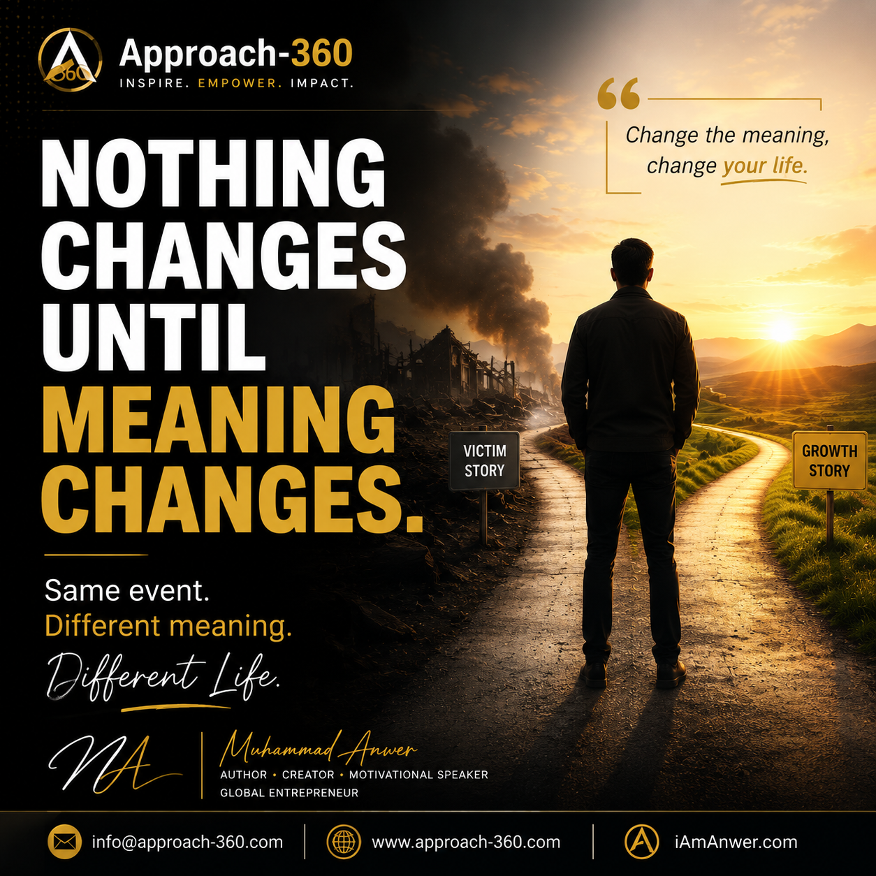 Nothing Changes Until Meaning Changes