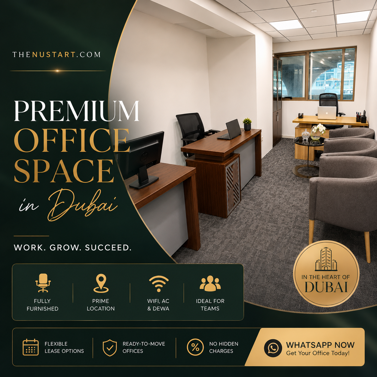 Premium Office Spaces in Dubai for Modern Businesses & Entrepreneurs