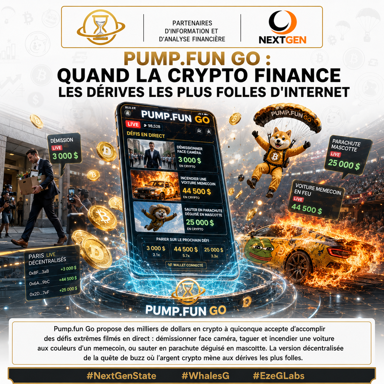  On dirait que nous sommes chez les fous dans les cryptos : ce qui se passe sur Pump.fun