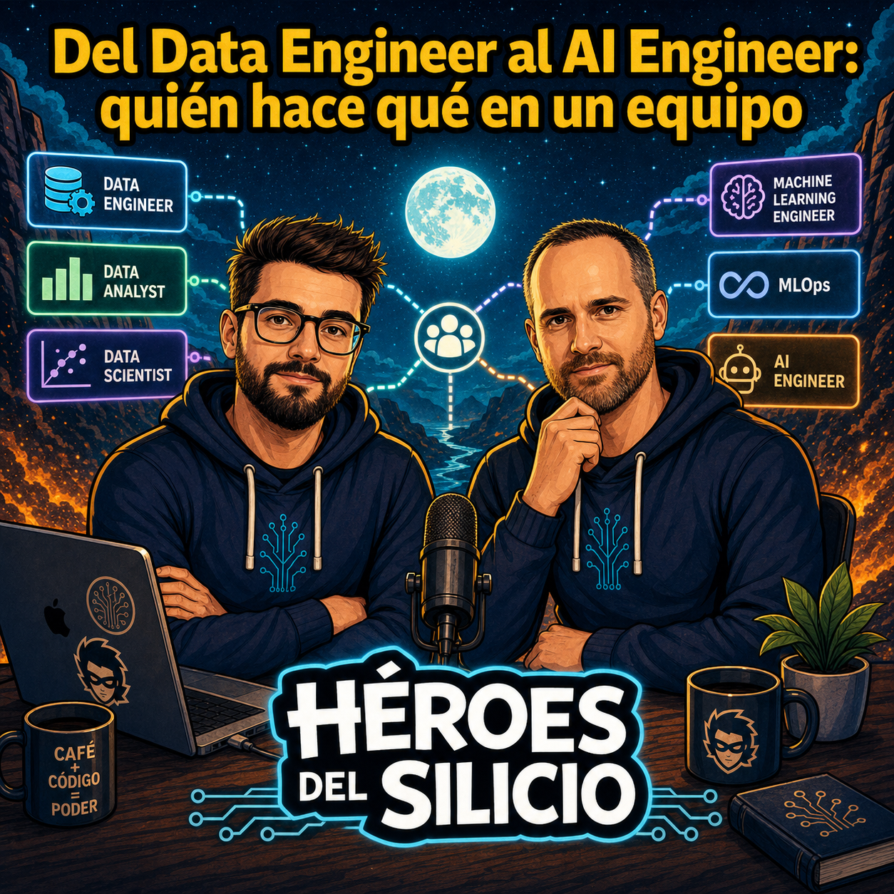 Mapa real de roles de Data e IA: guía práctica para no volver a liarte