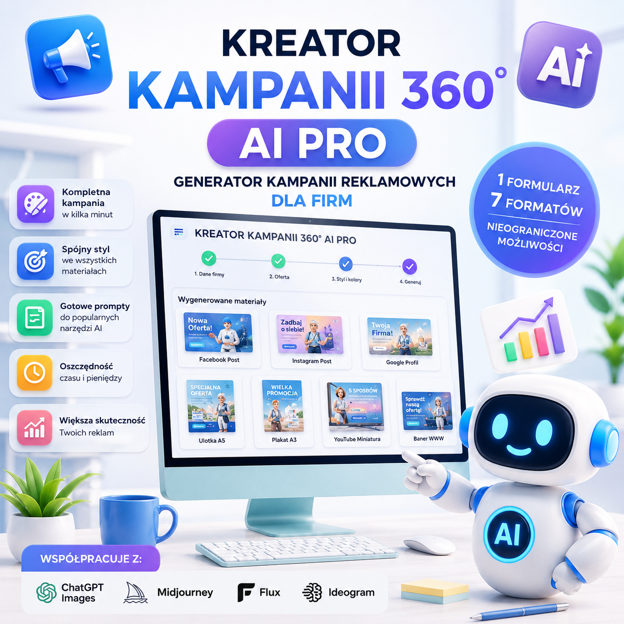 Generator Kampanii Reklamowych AI — Jak Tworzyć Reklamy dla Facebooka, Instagrama i Google w 2026…