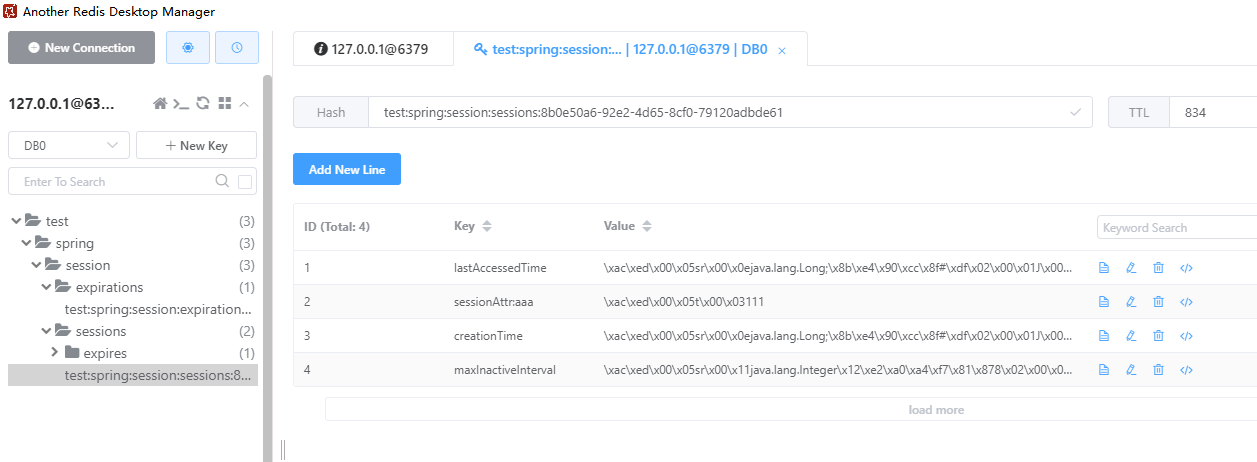 Spring Boot integrated Spring Session Quick start Demo
