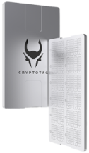 Gift a recovery seed plate to secure crypto holdings