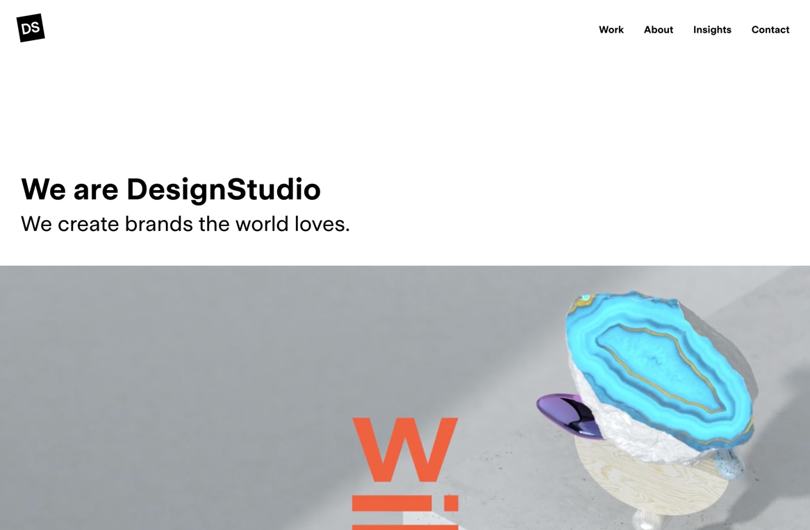 DesignStudio — a branding agency and digital creative firm