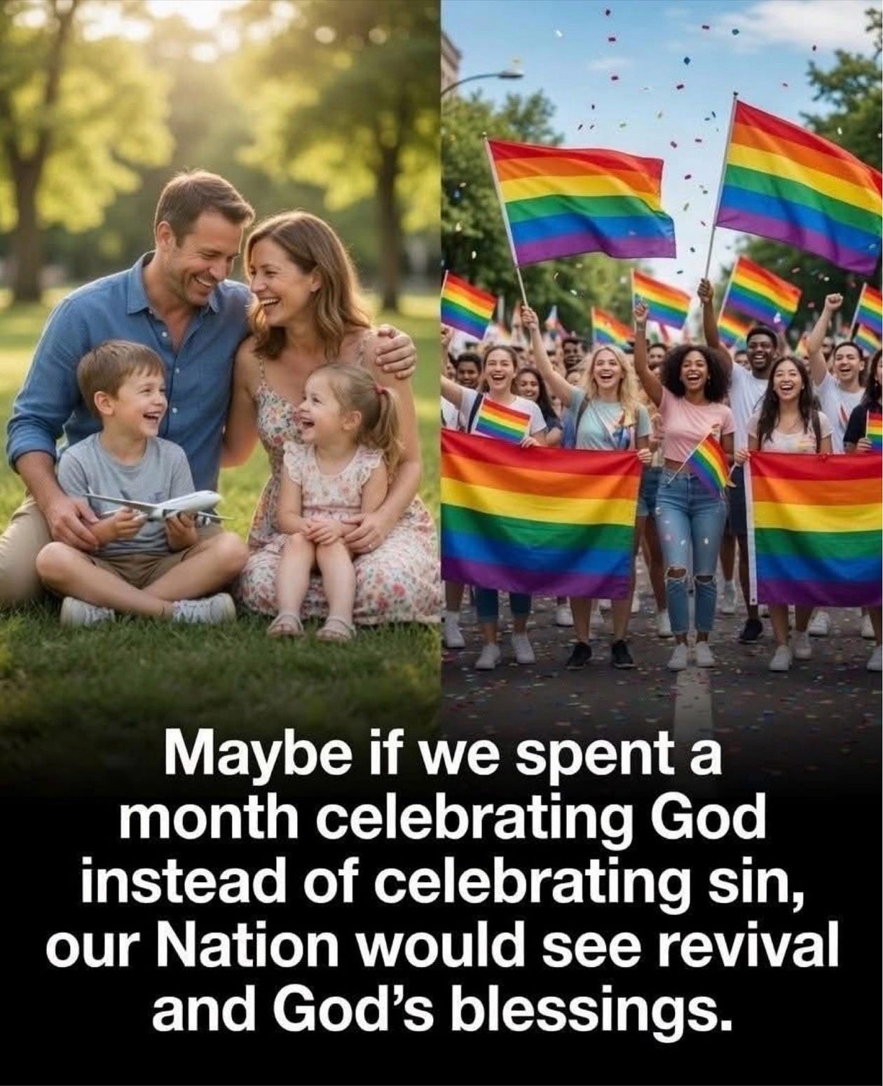 Theological nostalgia mixed with cultural anxiety.