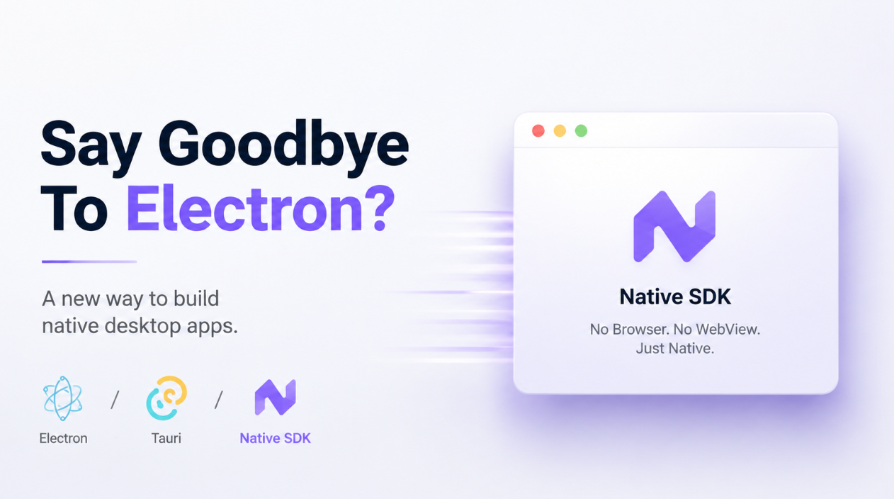 Say Goodbye To Electron?