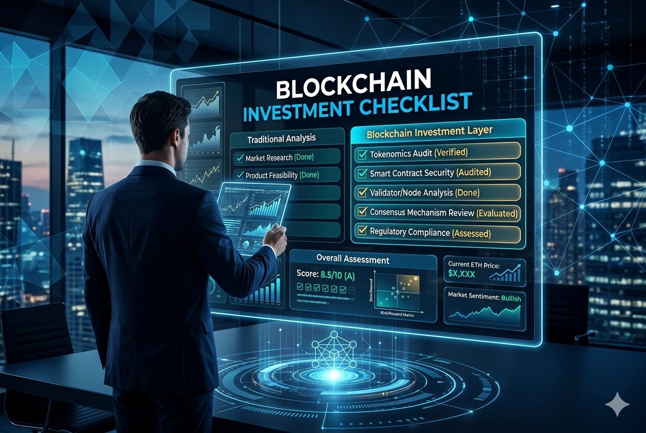 Most Founders Get Blockchain ROI Wrong -Here’s the Smarter Blockchain Investment Checklist to…