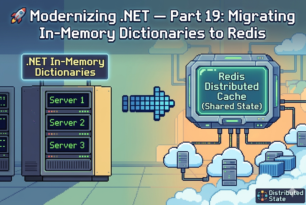 Modernizing .NET — Part 19: Migrating In-Memory Dictionaries to Redis