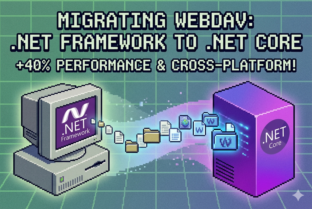 Modernizing .NET — Part 21: Migrating WebDAV Server Functionality to .NET Core