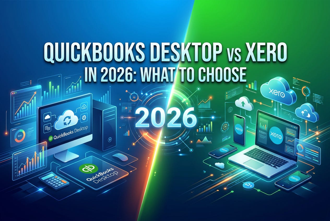 QuickBooks Desktop vs Xero in 2026: What Growing Businesses Should Choose