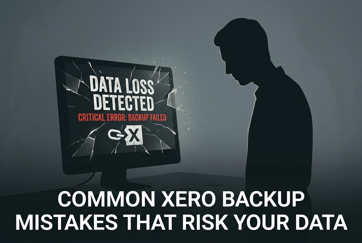 Common Xero Backup Mistakes That Put Data at Risk