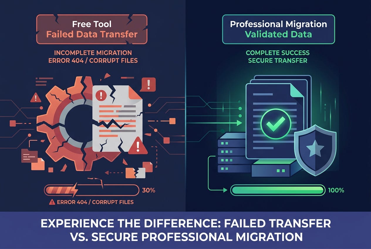 Why Free QuickBooks to Xero Conversion Tools Fail on Complex Client Files