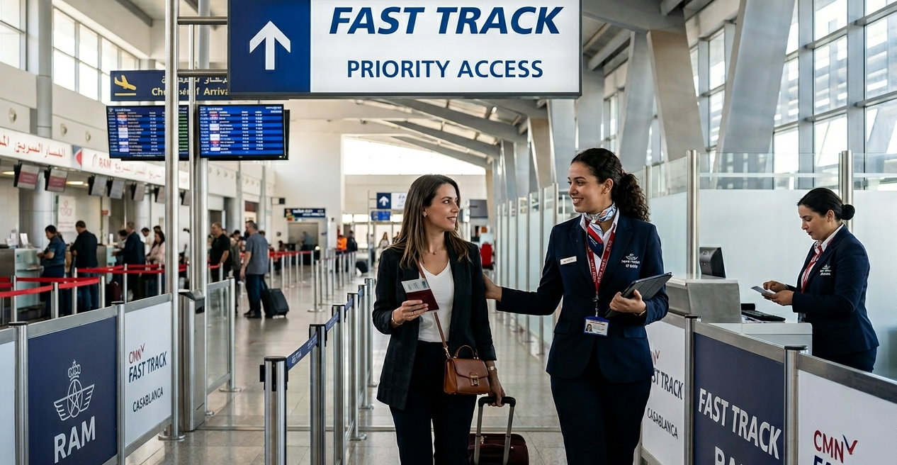 Fast Track Casablanca: Skip the Lines at Mohammed V International Airp Fast Track Casablanca: Skip the Lines at Mohammed V International Airp