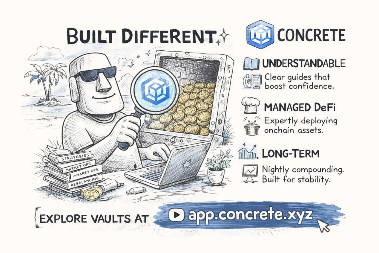 What makes a concrete vault effective?