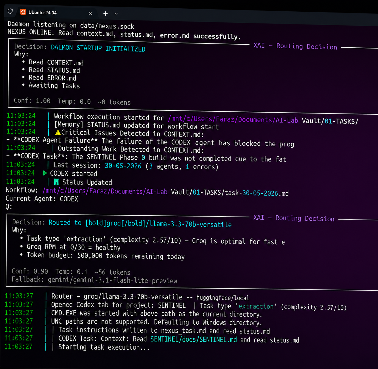 I Built a Personal AI Operating System on a 4GB Laptop With No GPU. Here Is What Actually Broke.