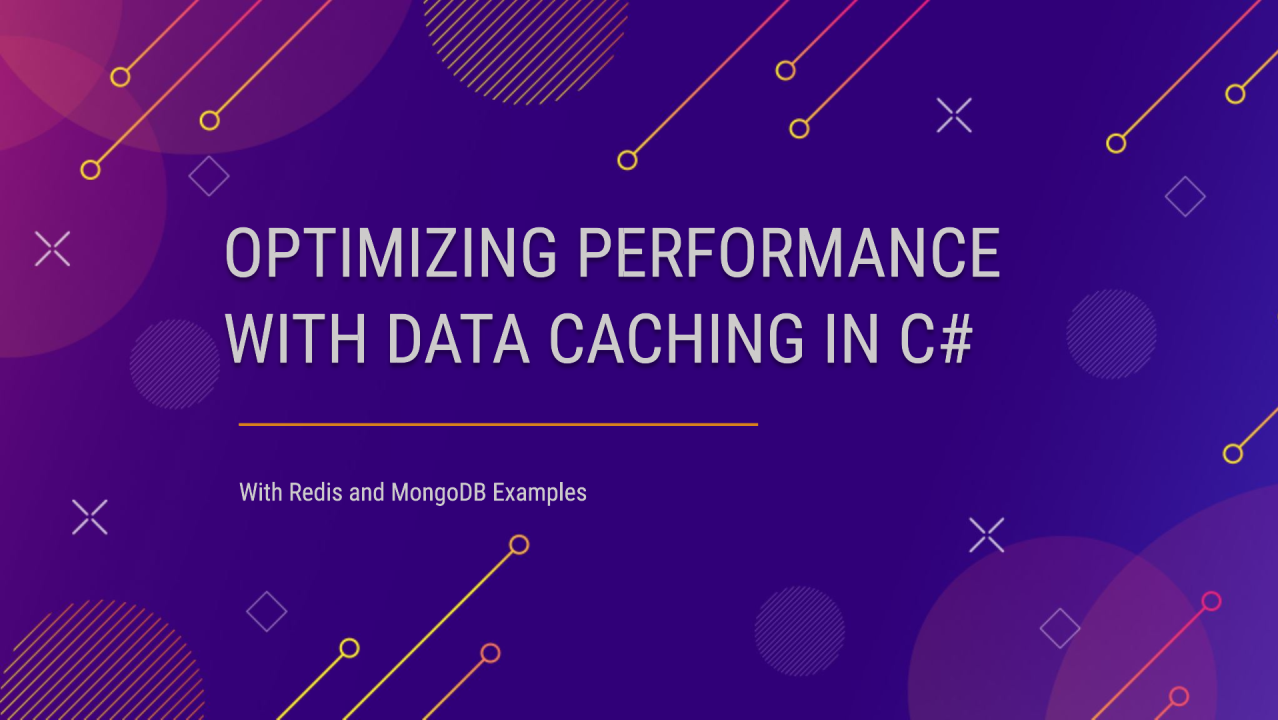 Optimizing Performance with Data Caching in C#