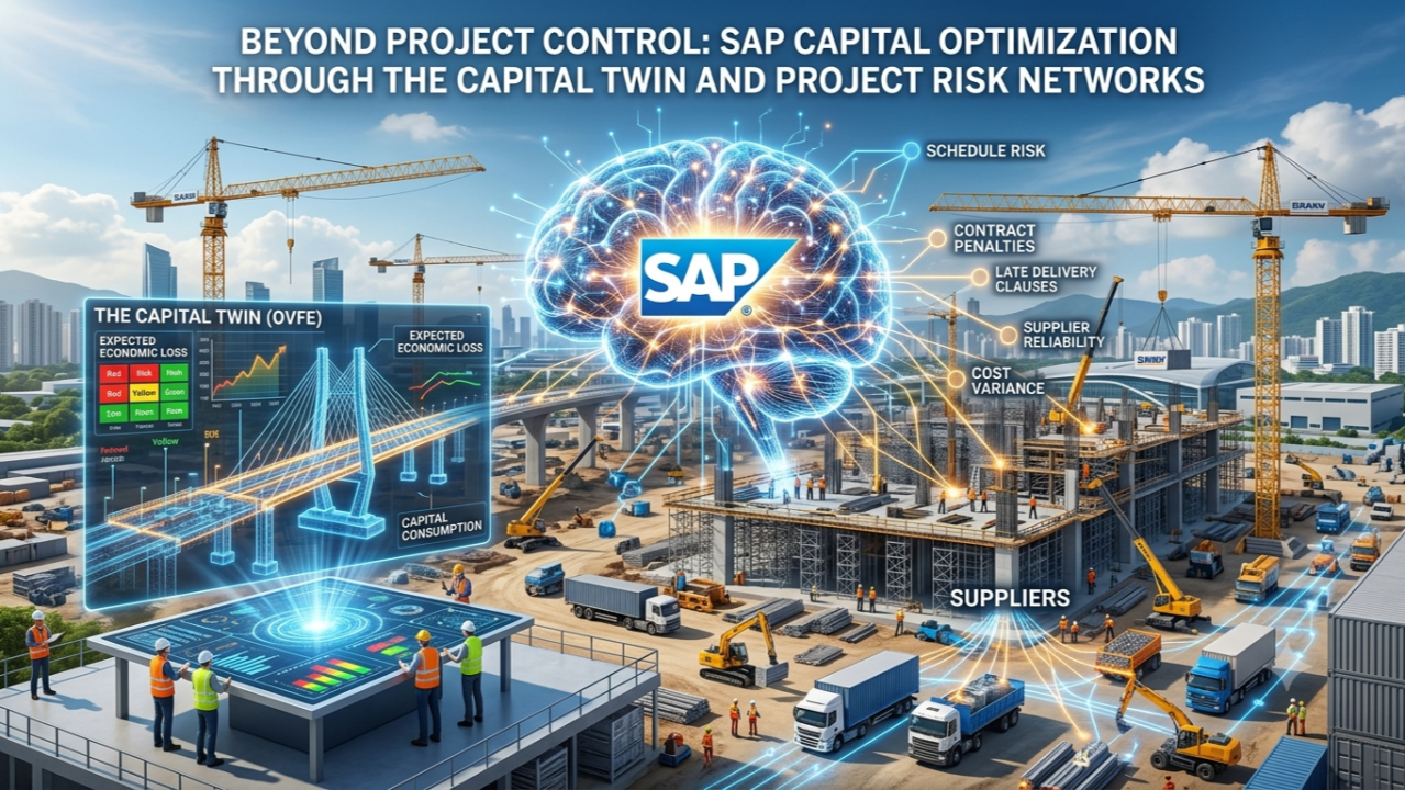 Beyond Project Control: SAP Capital Optimization through the Capital Twin and Project Risk Networks