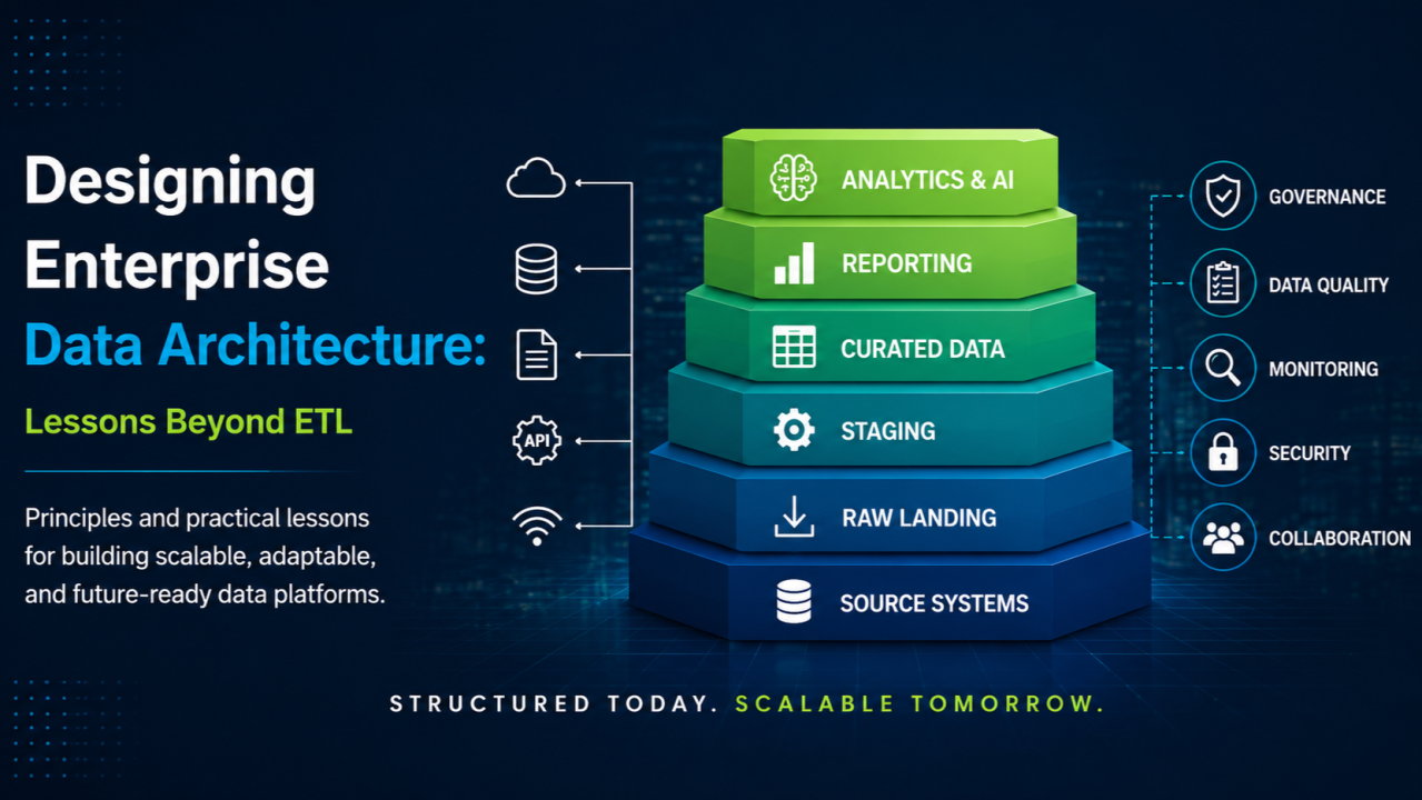 Designing Enterprise Data Architecture: Lessons Beyond ETL