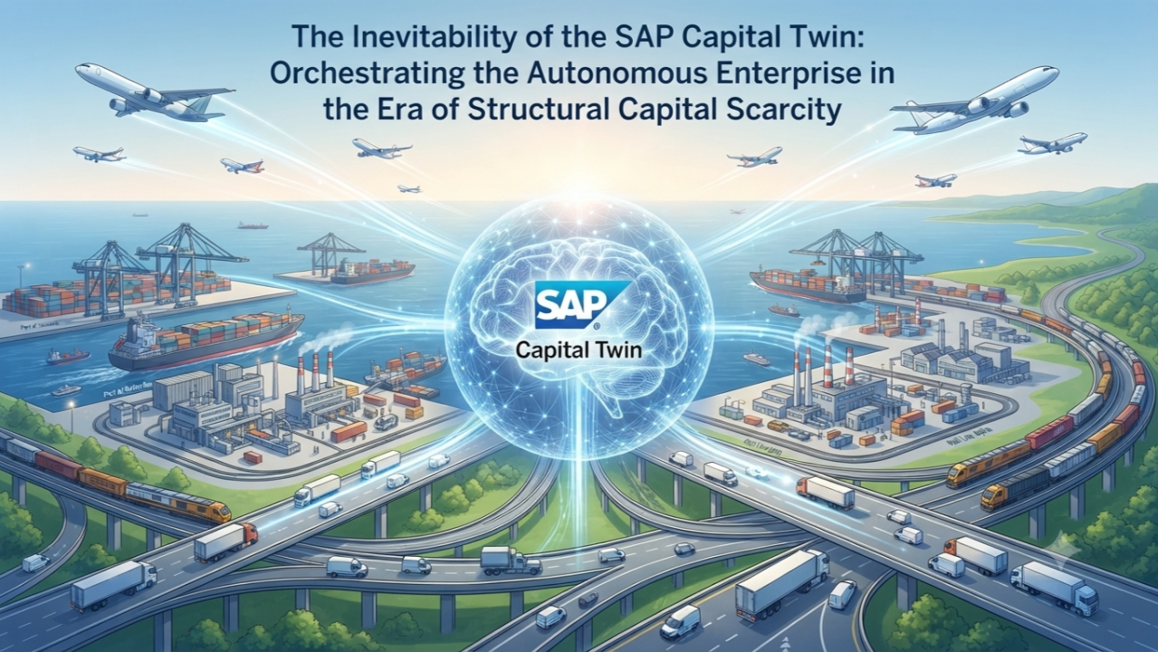 The Inevitability of the SAP Capital Twin: Orchestrating the Autonomous Enterprise in the Era of…