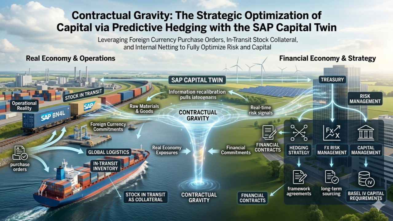 Contractual Gravity: The Strategic Optimization of Capital via Predictive Hedging with the SAP…