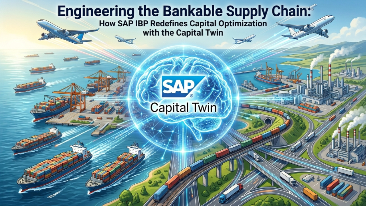 Engineering the Bankable Supply Chain: How SAP IBP Redefines Capital Optimization with the Capital…