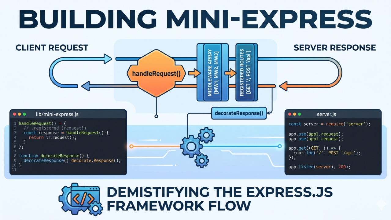 Let’s demystify the magic of Express.js framework! (By Building Your Own)