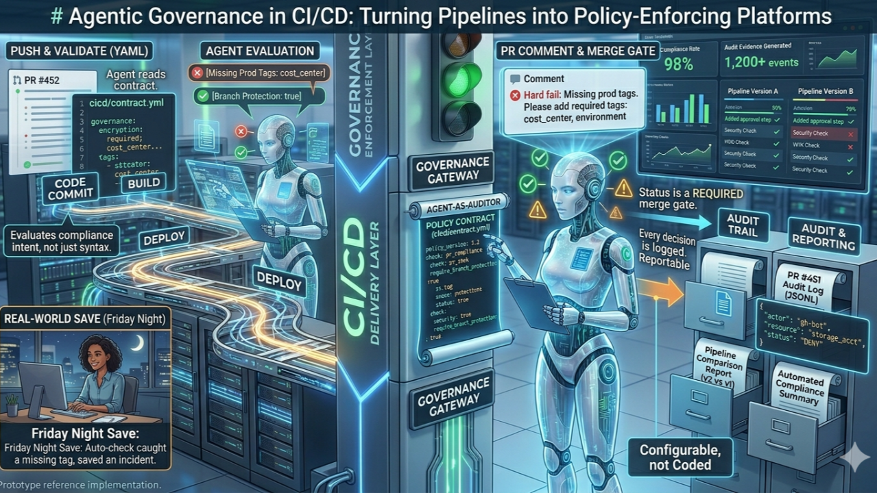 Governance and Security in Agentic Pipelines: Regulated Environments + AI