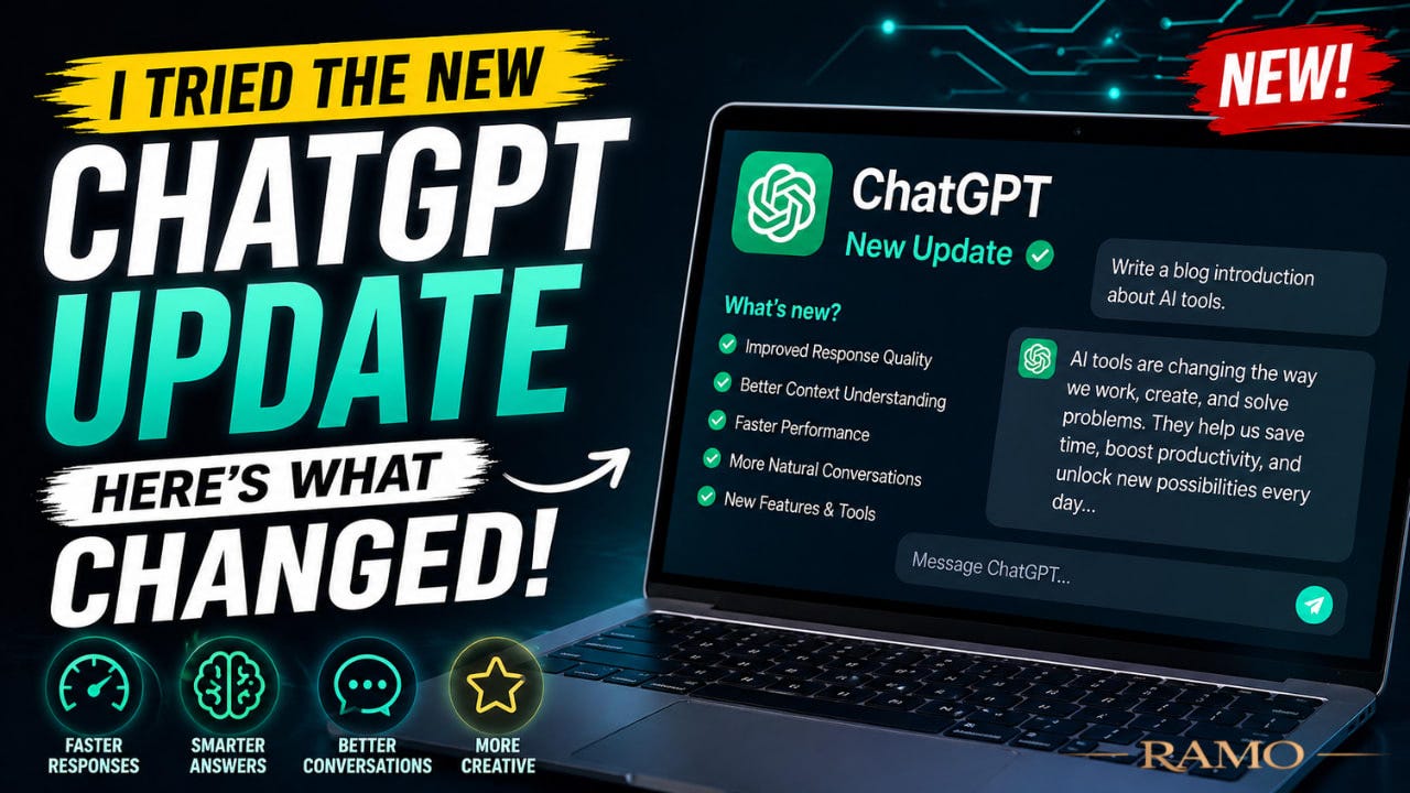 I Tried the New ChatGPT Update-and It Changed More Than I Expected