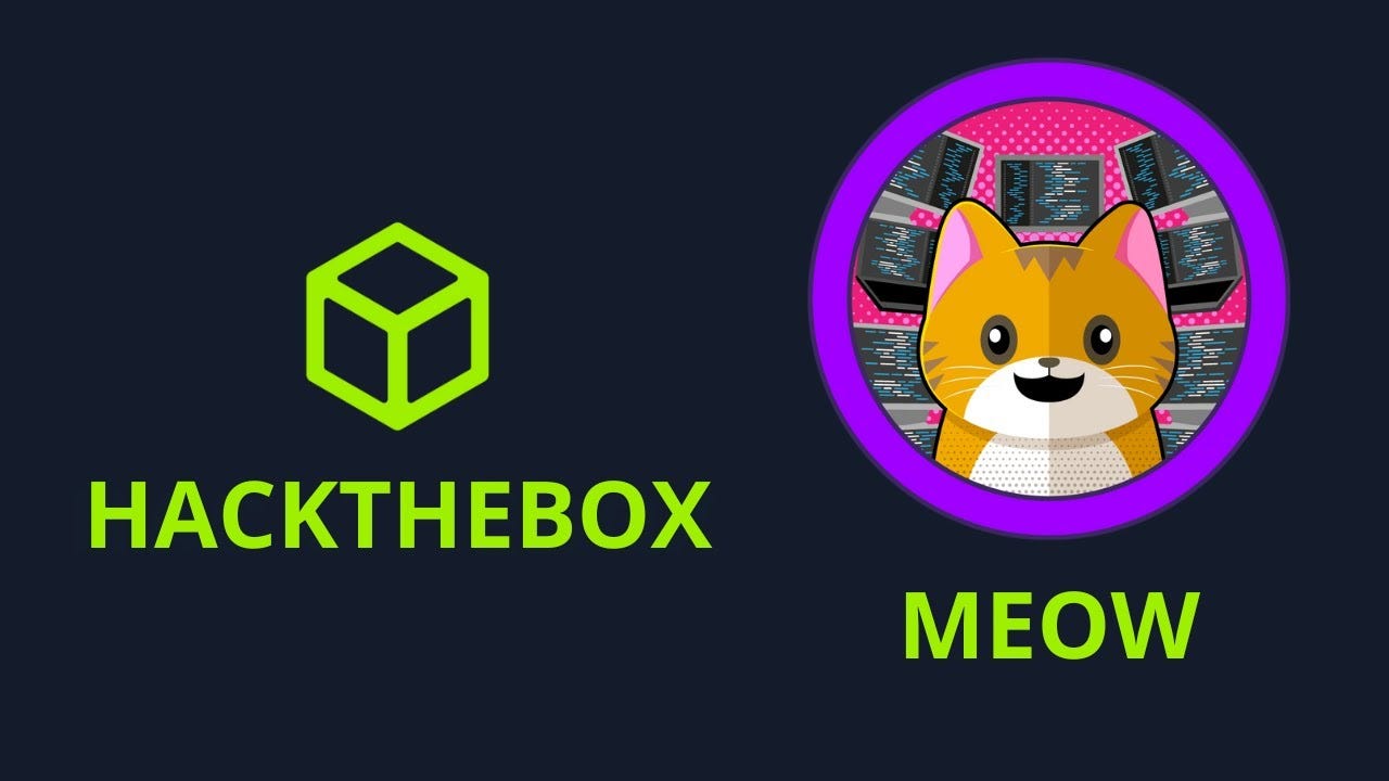Hack the Box — Máquina Meow — Solución