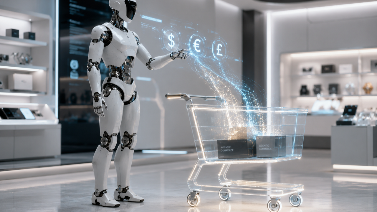 The disappearance of the “checkout button” in an agentic world.