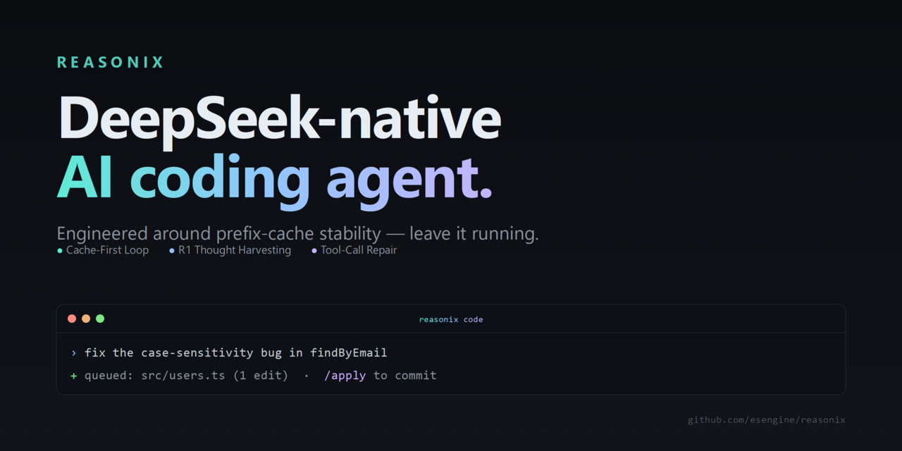 Why DeepSeek reasonix, DeepSeek native coding agent with high caching and low cost quietly fails at…