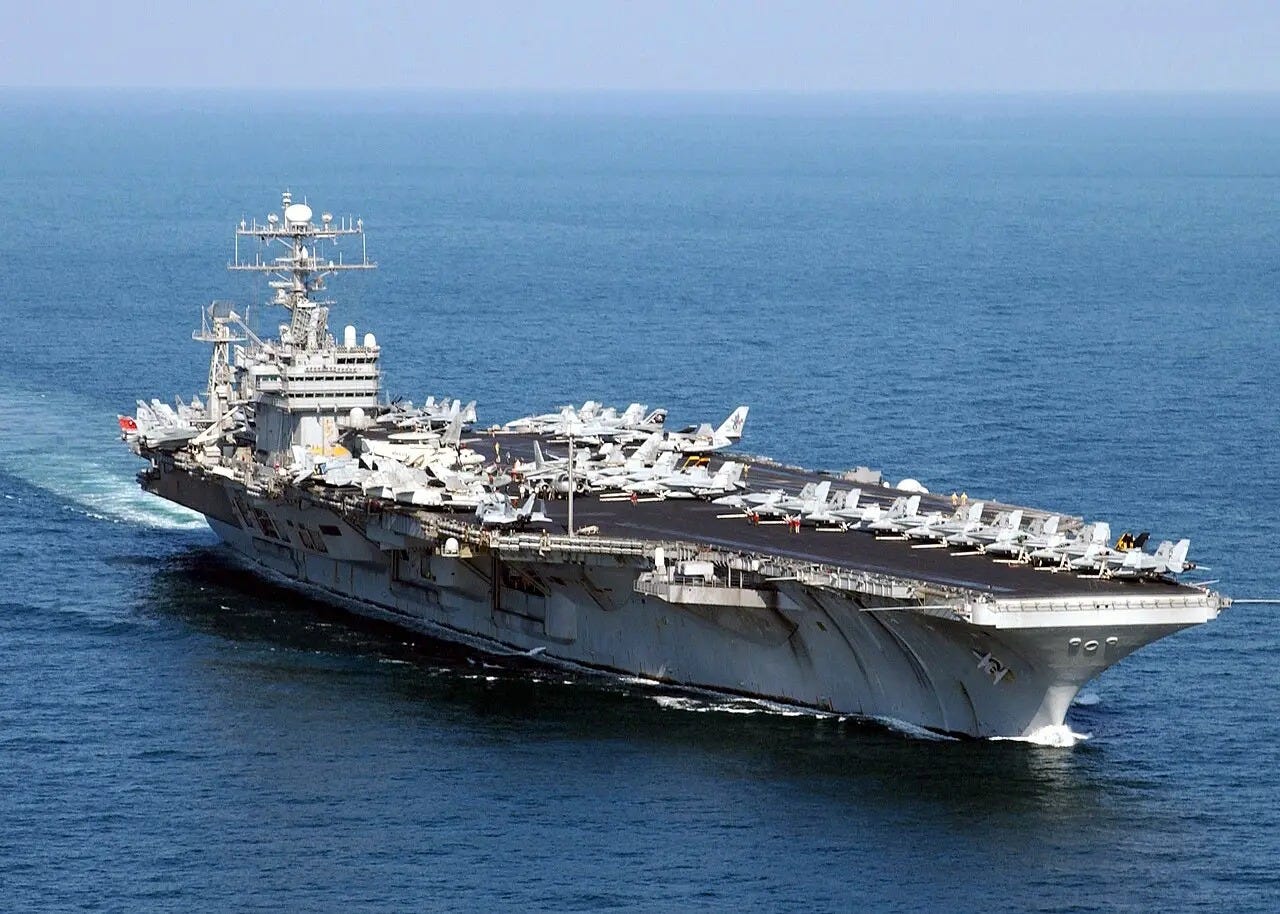 US Aircraft Carrier Movement Fuels Speculation Over Possible Strike on