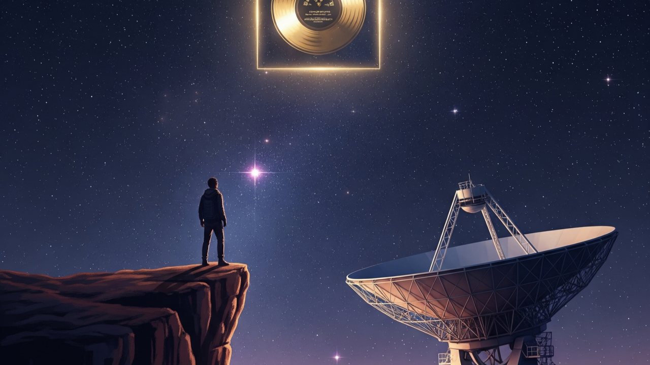 Looking for Aliens with a Flashlight in a Black Hole