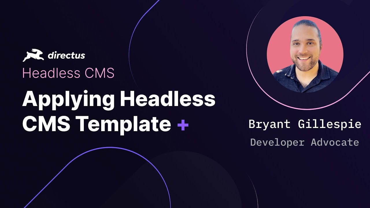 headless cms templates