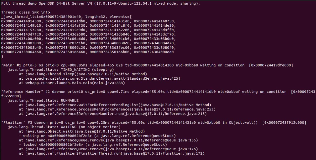 Simple way to analyse java thread dump for high CPU utilisation thread