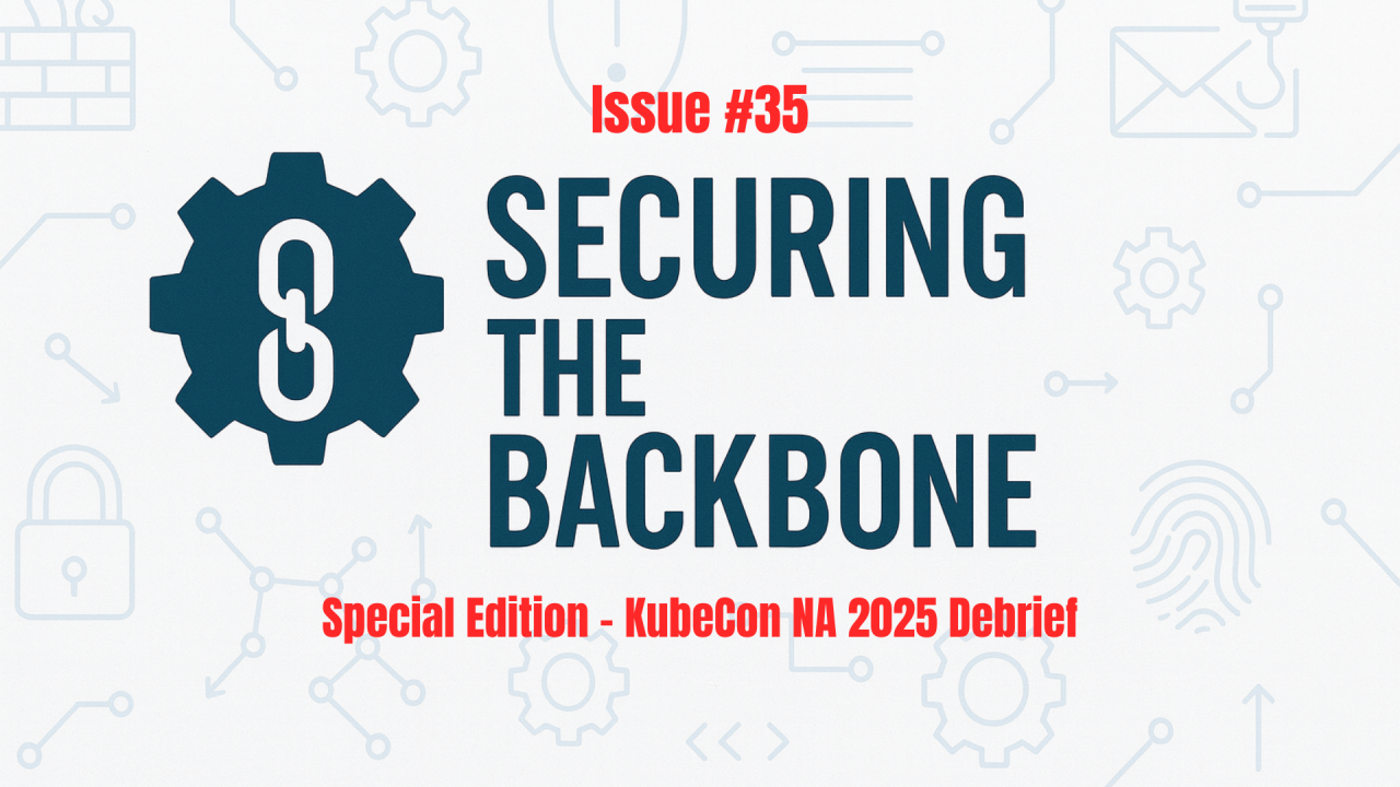 Securing the Backbone — KubeCon NA 2025 Special Edition