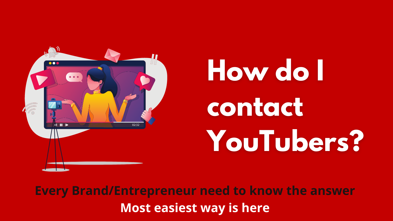 <div>How to get any YouTuber’s contact information & pricing for promoting your brand/business?</div>