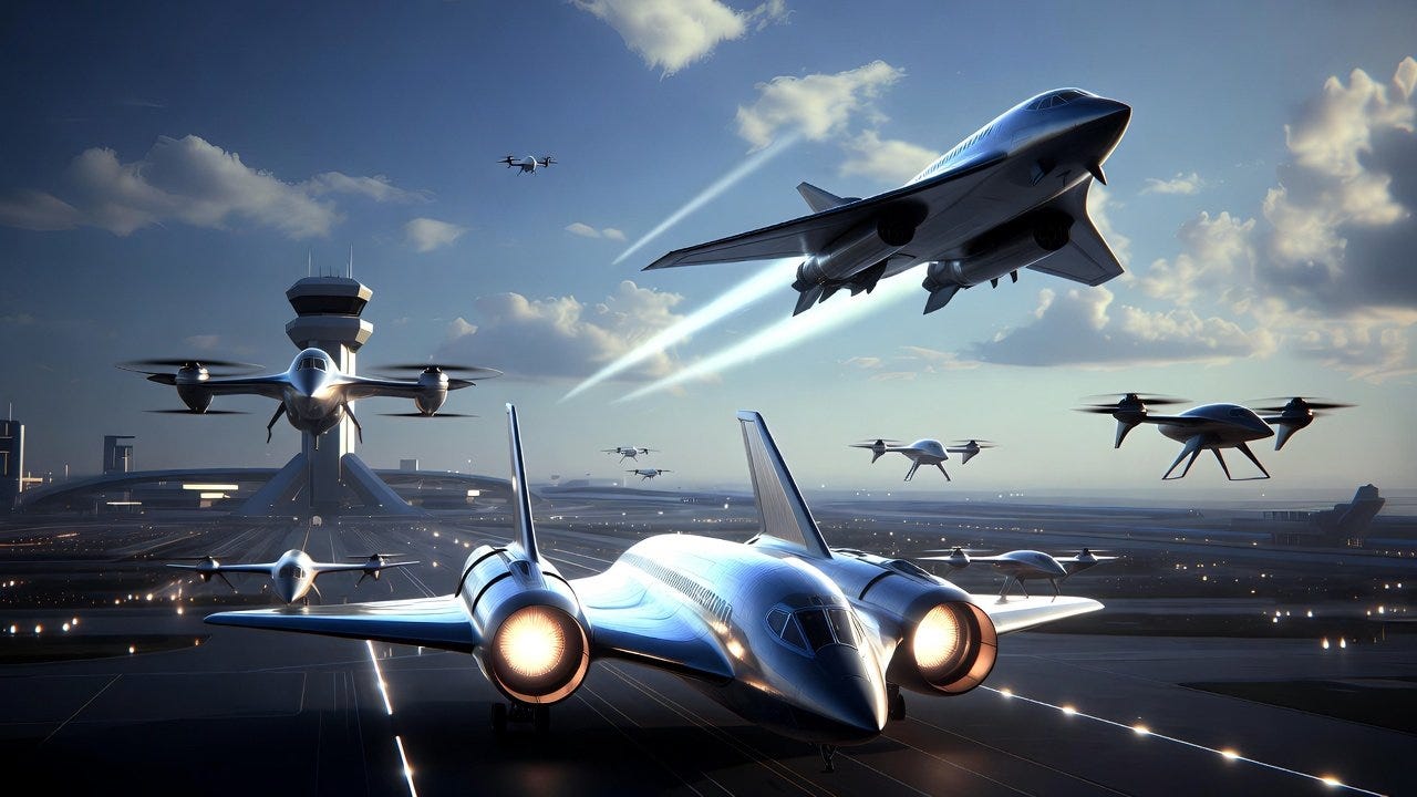 Aircraft and Aerospace Industry: Technology Trends & Future of Avi