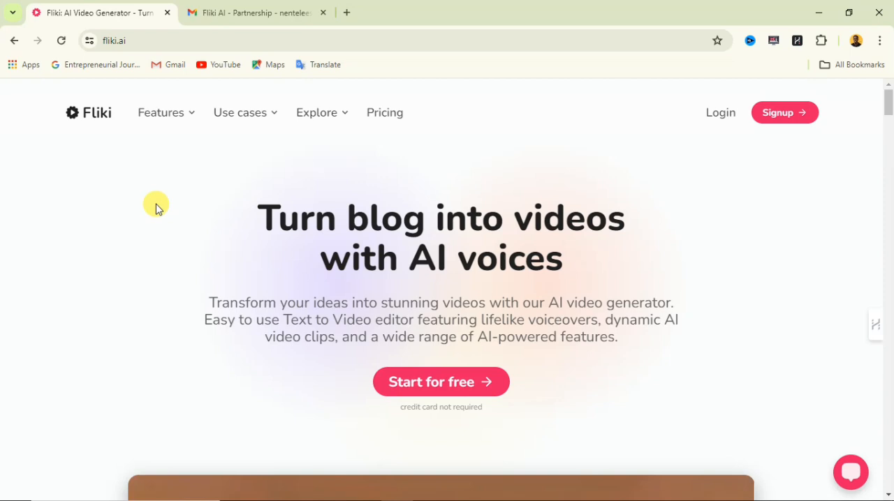 Create Stunning Faceless YouTube Videos with Fliki AI