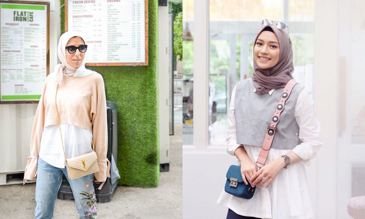 Inspirasi Padu Padan Crop Top Untuk Para Hijabers THREAD By ZALORA