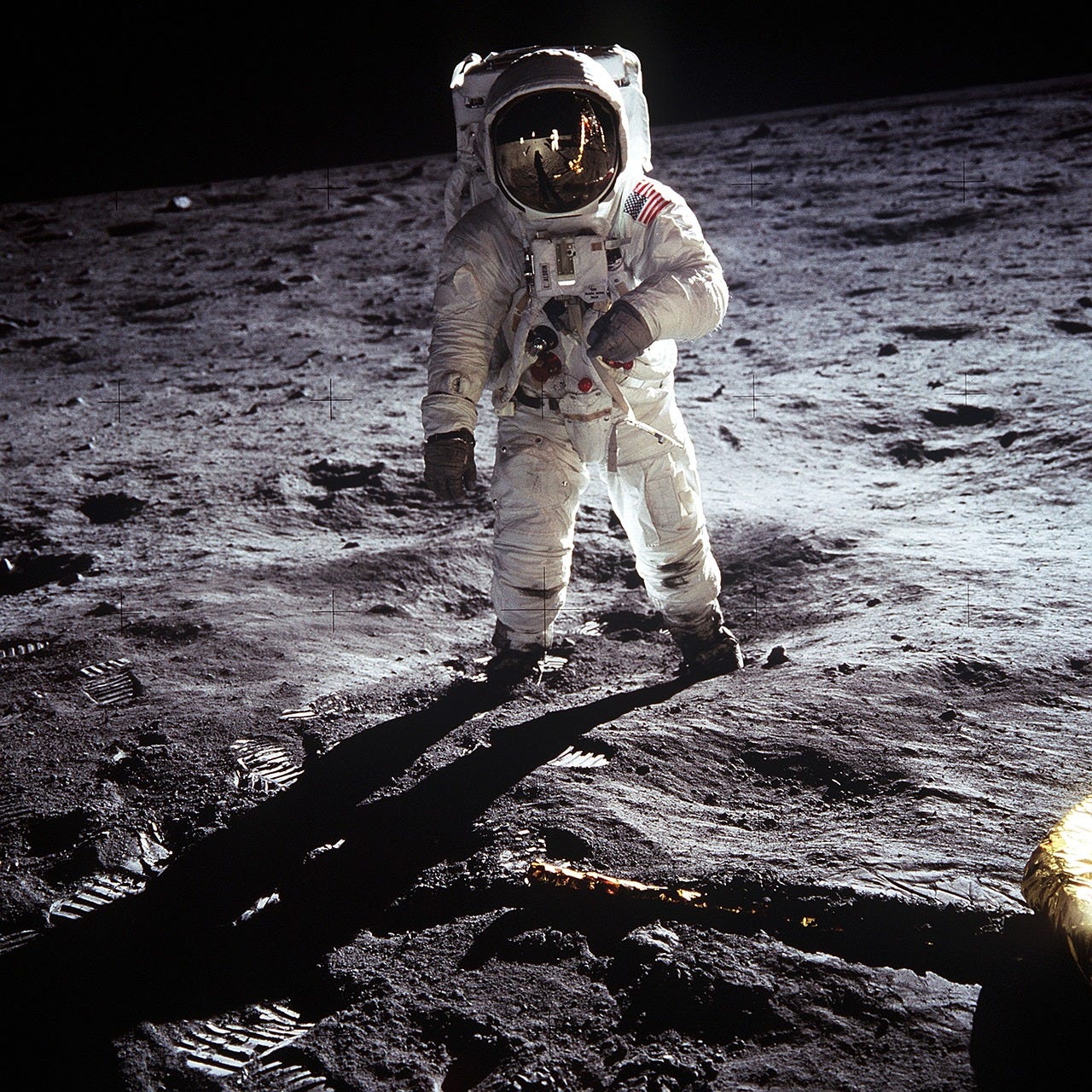 That’s one small step for man… That’s one small step for man…