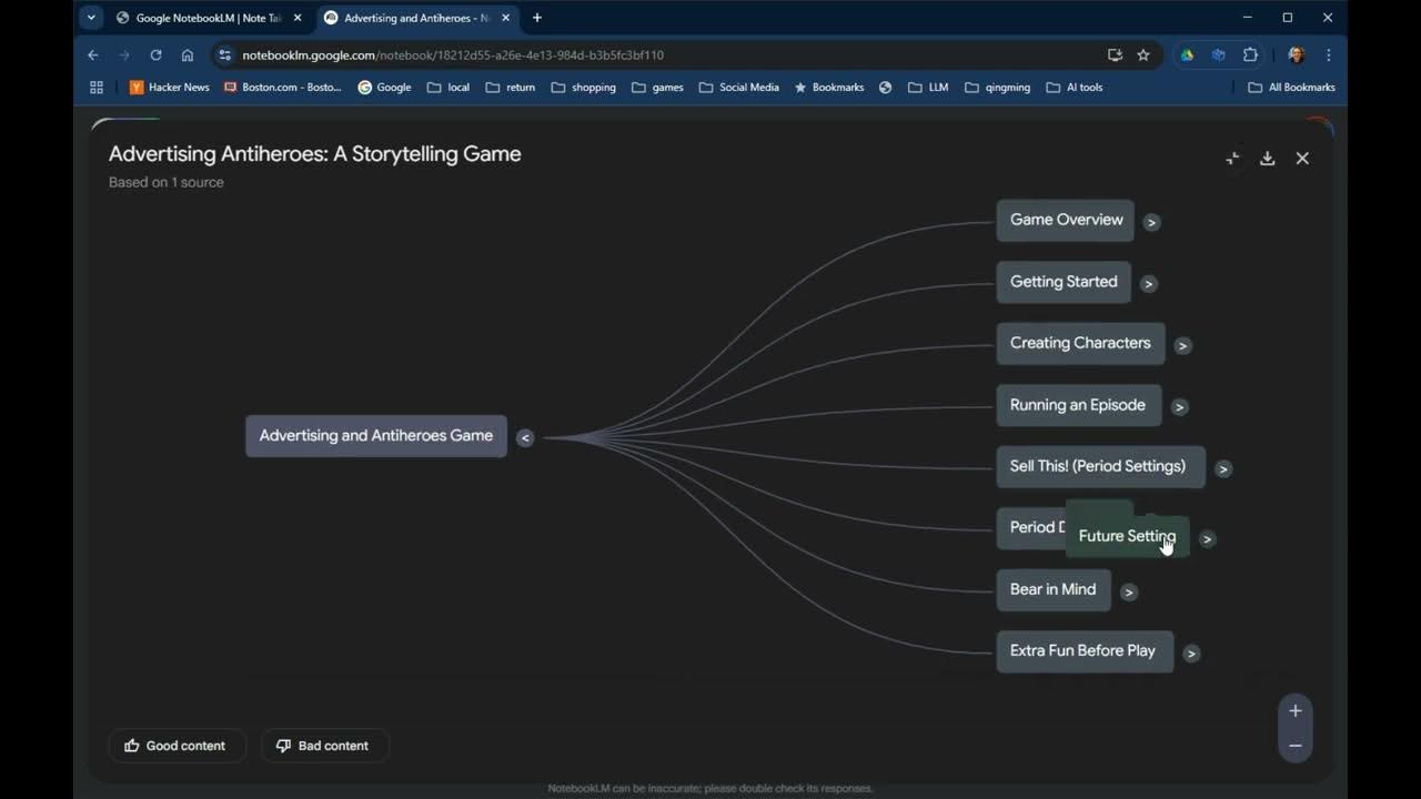 The Artificial Intelligence Journey — Google NotebookLM